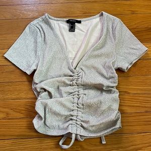 Sparkly short sleeve shirt